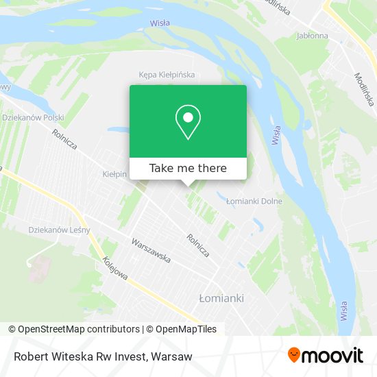 Robert Witeska Rw Invest map