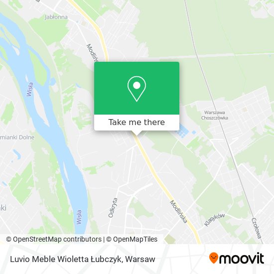 Luvio Meble Wioletta Łubczyk map