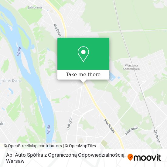 Карта Abi Auto Spółka z Ograniczoną Odpowiedzialnością