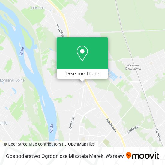 Gospodarstwo Ogrodnicze Misztela Marek map