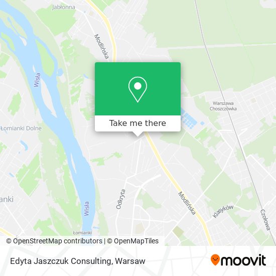 Edyta Jaszczuk Consulting map