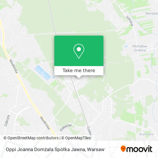 Oppi Joanna Domżała Spółka Jawna map