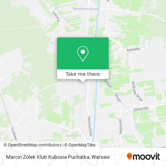 Marcin Zolek Klub Kubusia Puchatka map