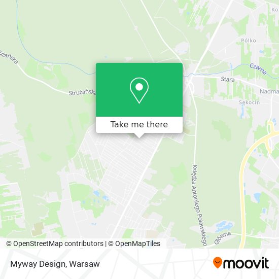 Myway Design map