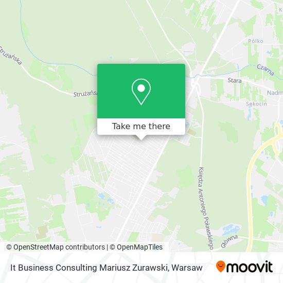 It Business Consulting Mariusz Zurawski map