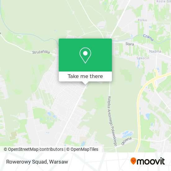 Rowerowy Squad map