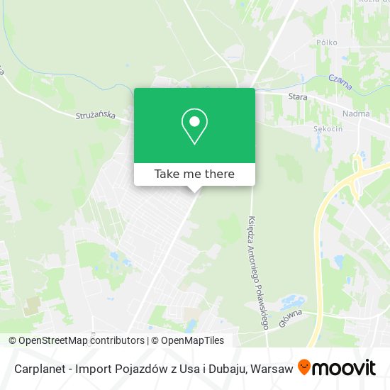 Carplanet - Import Pojazdów z Usa i Dubaju map