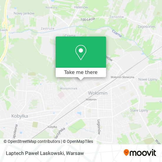 Laptech Paweł Laskowski map