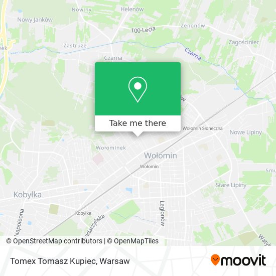 Tomex Tomasz Kupiec map