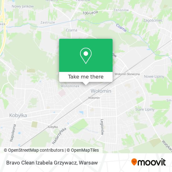 Bravo Clean Izabela Grzywacz map