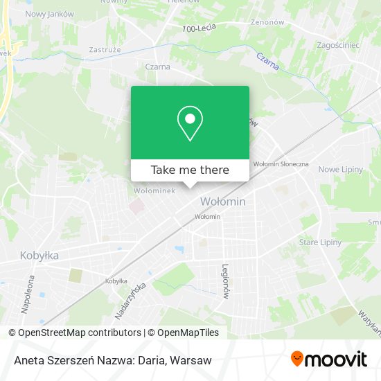 Aneta Szerszeń Nazwa: Daria map