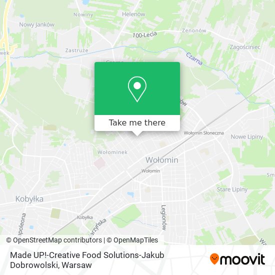 Made UP!-Creative Food Solutions-Jakub Dobrowolski map