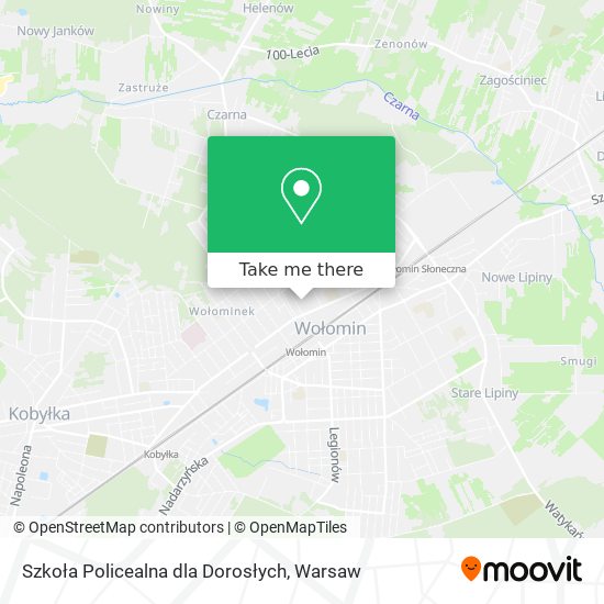 Szkoła Policealna dla Dorosłych map