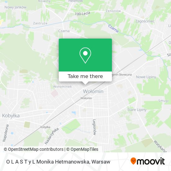 O L A S T y L Monika Hetmanowska map