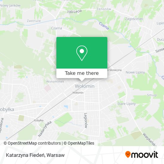 Katarzyna Fiedeń map