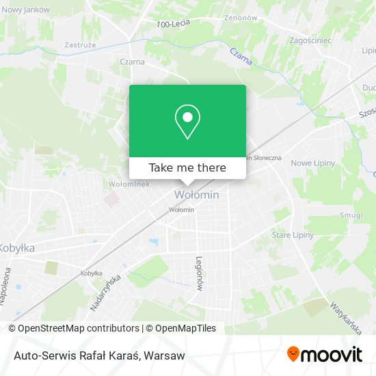 Auto-Serwis Rafał Karaś map