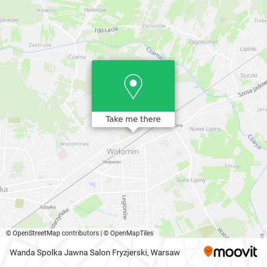 Wanda Spolka Jawna Salon Fryzjerski map