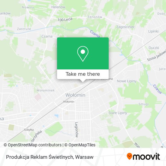 Produkcja Reklam Świetlnych map