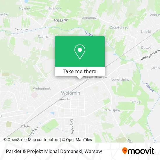 Parkiet & Projekt Michał Domański map