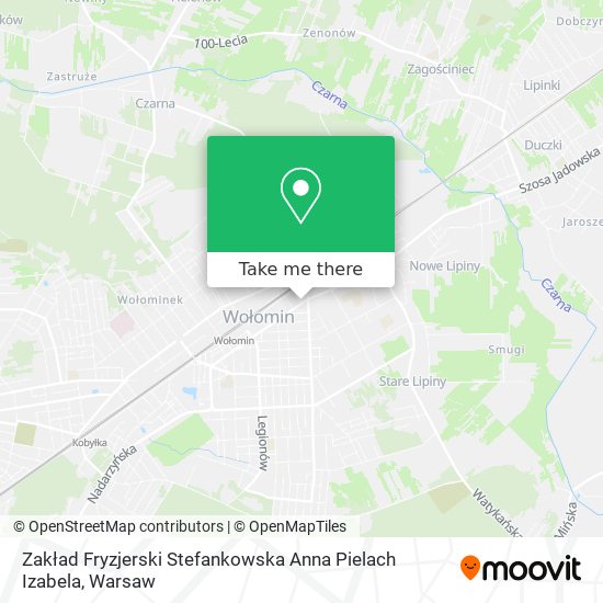 Zakład Fryzjerski Stefankowska Anna Pielach Izabela map