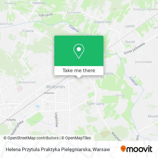 Helena Przytuła Praktyka Pielęgniarska map