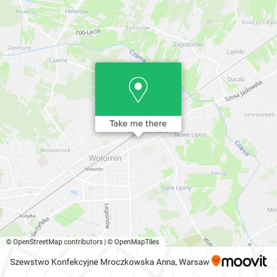 Szewstwo Konfekcyjne Mroczkowska Anna map