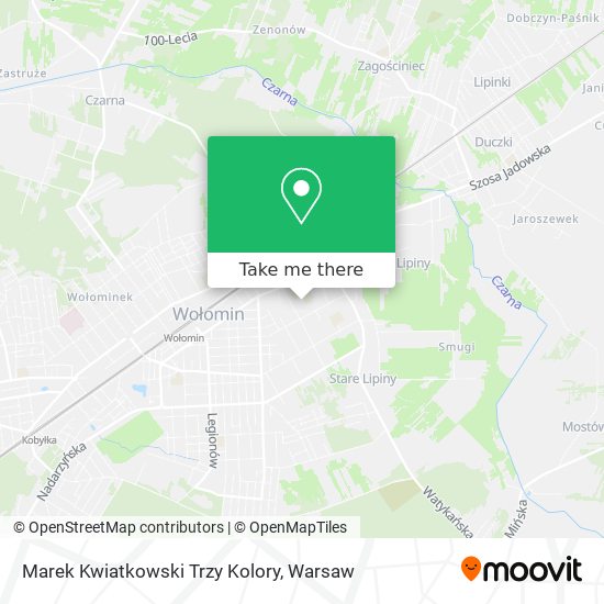 Marek Kwiatkowski Trzy Kolory map