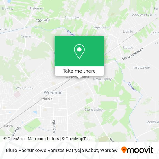 Biuro Rachunkowe Ramzes Patrycja Kabat map