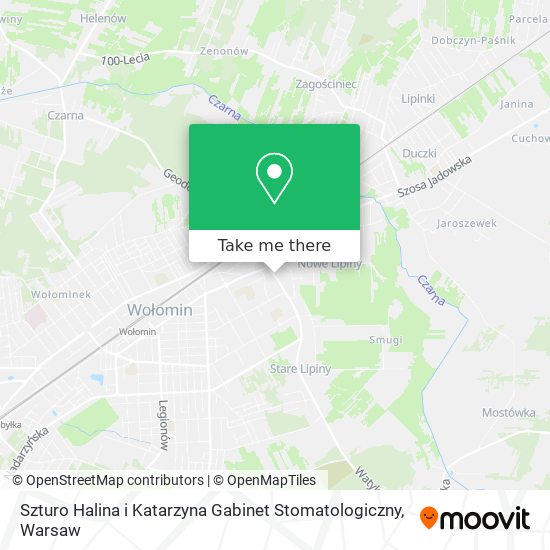 Szturo Halina i Katarzyna Gabinet Stomatologiczny map