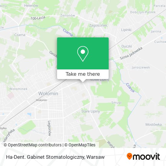 Ha-Dent. Gabinet Stomatologiczny map