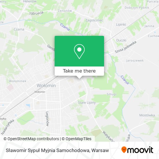 Sławomir Sypuł Myjnia Samochodowa map