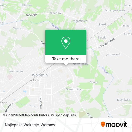 Najlepsze Wakacje map