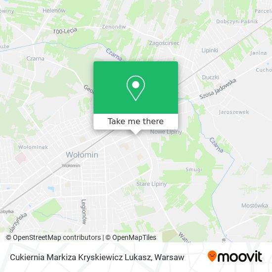 Cukiernia Markiza Kryskiewicz Lukasz map