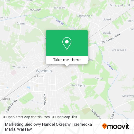 Marketing Sieciowy Handel Okrężny Trzemecka Maria map