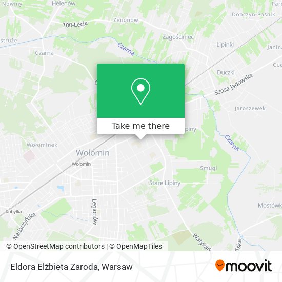 Eldora Elżbieta Zaroda map