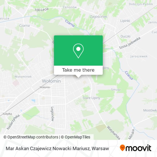 Mar Askan Czajewicz Nowacki Mariusz map