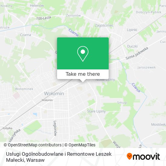 Usługi Ogólnobudowlane i Remontowe Leszek Małecki map