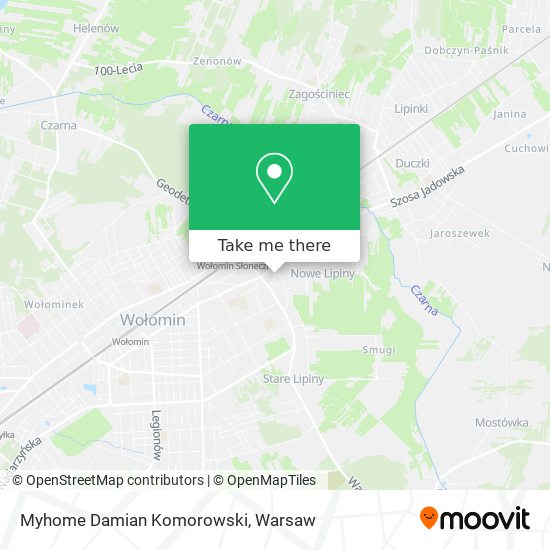 Myhome Damian Komorowski map