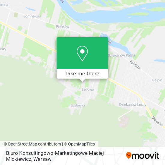 Biuro Konsultingowo-Marketingowe Maciej Mickiewicz map