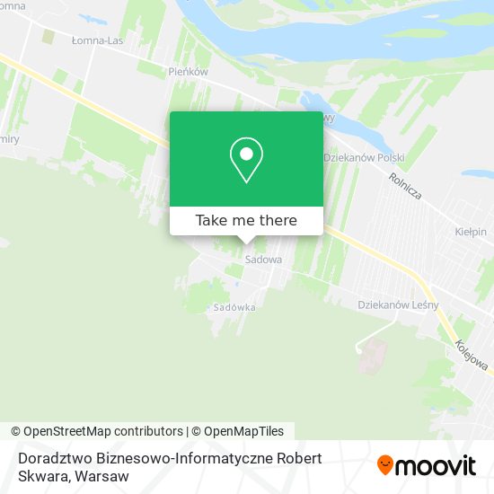 Doradztwo Biznesowo-Informatyczne Robert Skwara map