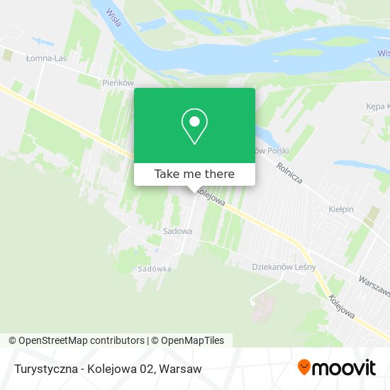 Turystyczna - Kolejowa 02 map