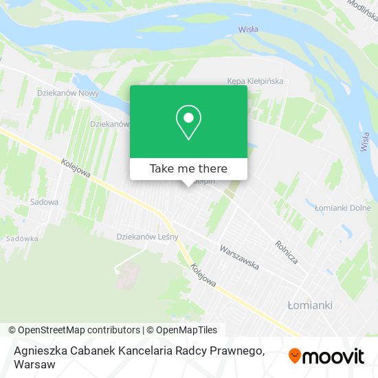 Agnieszka Cabanek Kancelaria Radcy Prawnego map