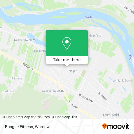 Bungee Fitness map