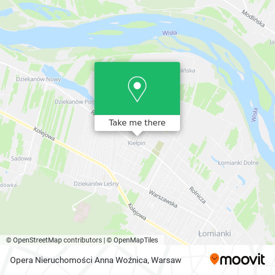 Opera Nieruchomości Anna Woźnica map