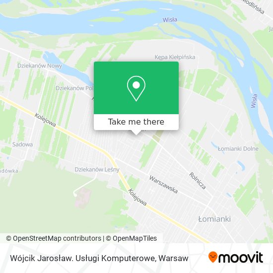 Wójcik Jarosław. Usługi Komputerowe map