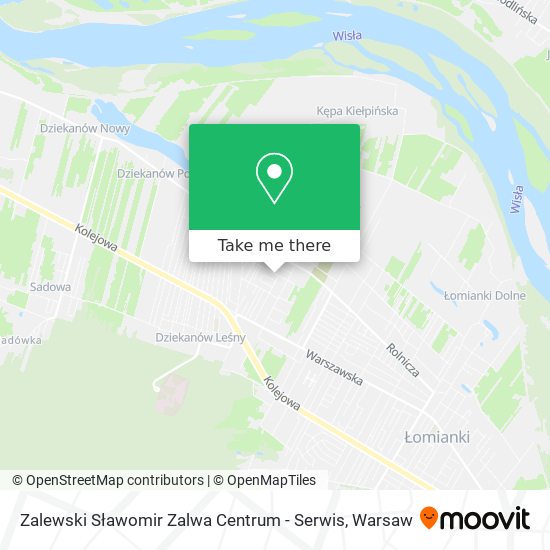 Zalewski Sławomir Zalwa Centrum - Serwis map