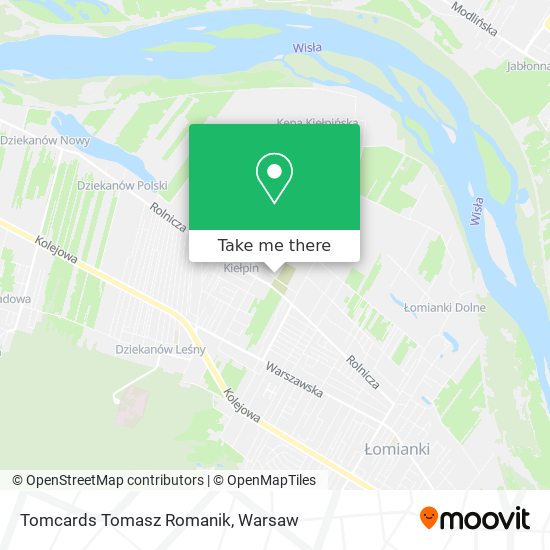 Tomcards Tomasz Romanik map