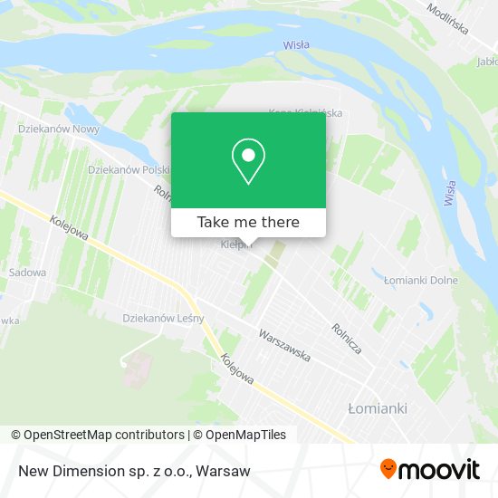 New Dimension sp. z o.o. map