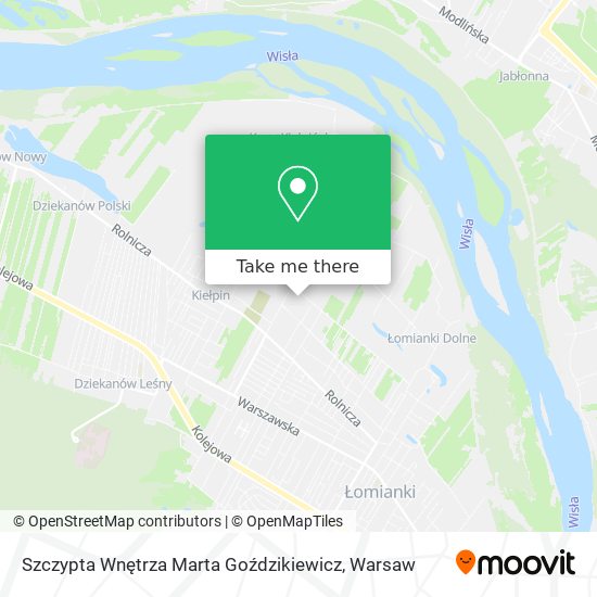 Szczypta Wnętrza Marta Goździkiewicz map