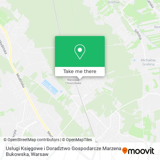 Usługi Księgowe i Doradztwo Gospodarcze Marzena Bukowska map